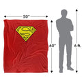 Multicoloured - Pack Shot - Superman Small Logo Blanket
