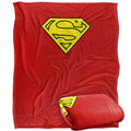 Multicoloured - Side - Superman Small Logo Blanket