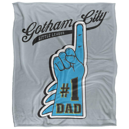 Multicoloured - Front - Batman #1 Dad Foam Finger Blanket