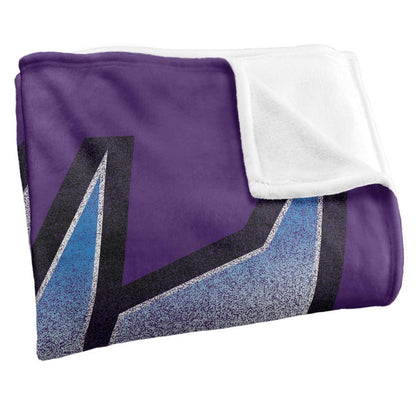 White - Back - Transformers Decepticon Logo Blanket