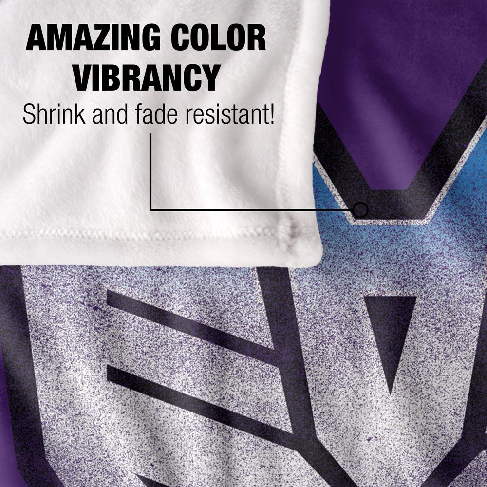 White - Lifestyle - Transformers Decepticon Logo Blanket
