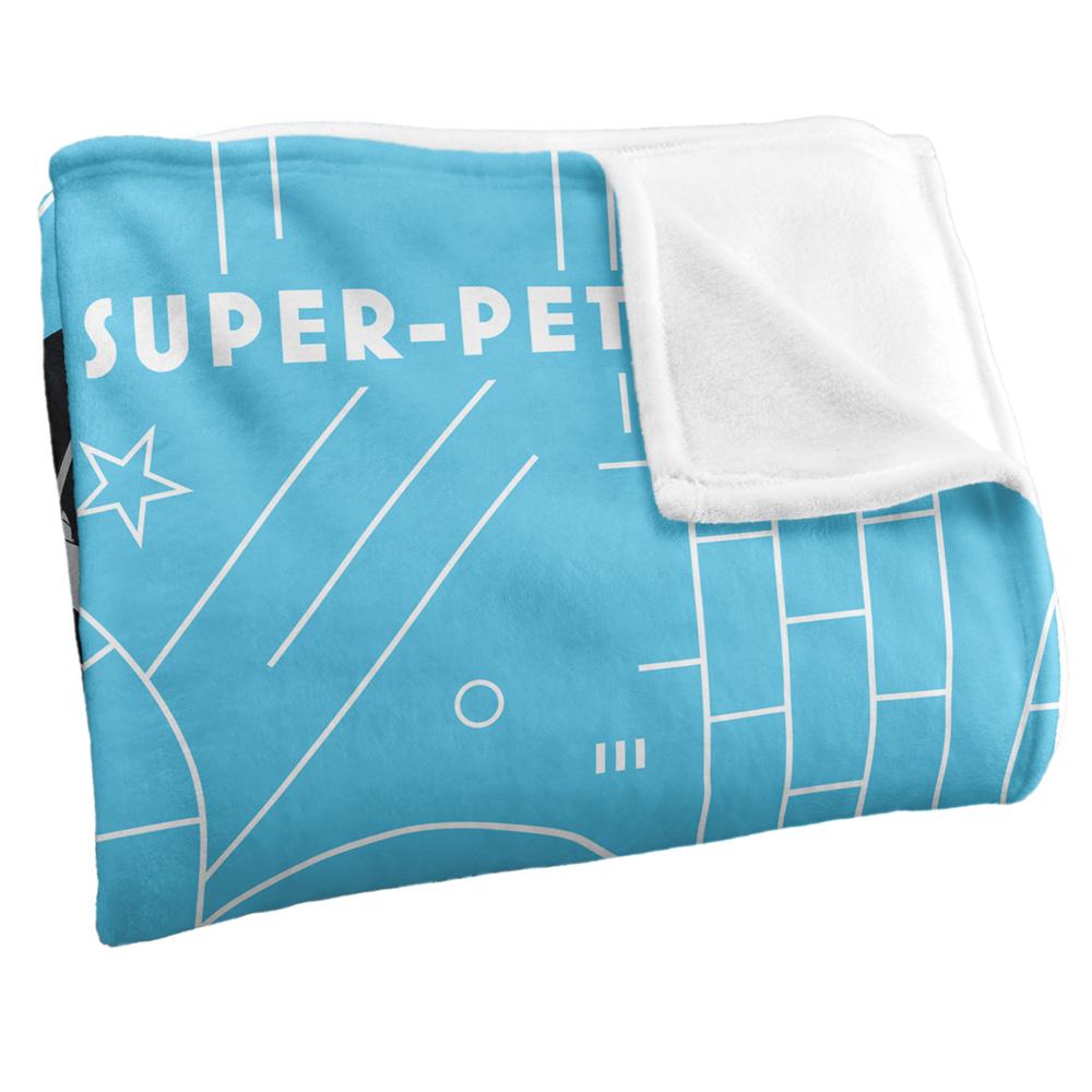 Multicoloured - Back - DC Comics League Of Super Pets Group Shot Blanket