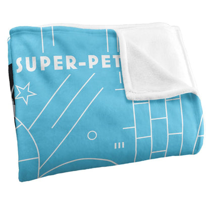 Multicoloured - Back - DC Comics League Of Super Pets Group Shot Blanket