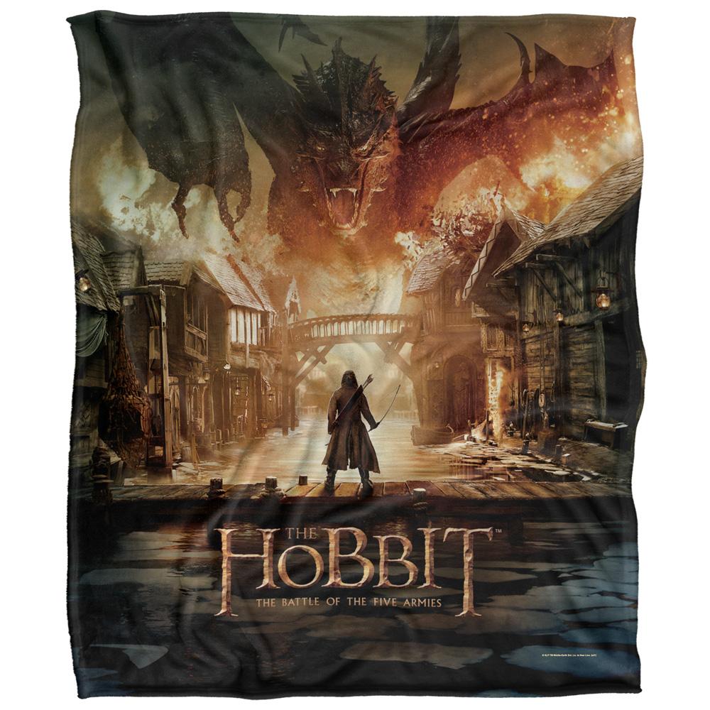 Multicoloured - Front - The Hobbit Dragon Blanket