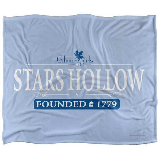 Multicoloured - Front - Gilmore Girls Stars Hollow Blanket