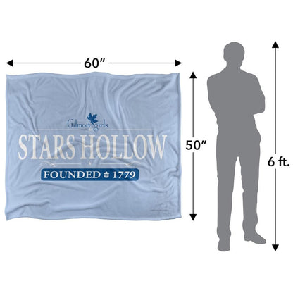 Multicoloured - Pack Shot - Gilmore Girls Stars Hollow Blanket