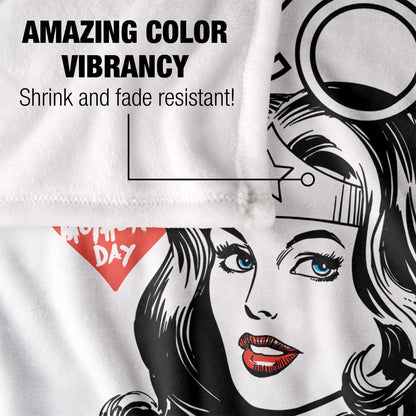 Multicoloured - Lifestyle - Justice League Everyone Wishes Wonder Woman Blanket