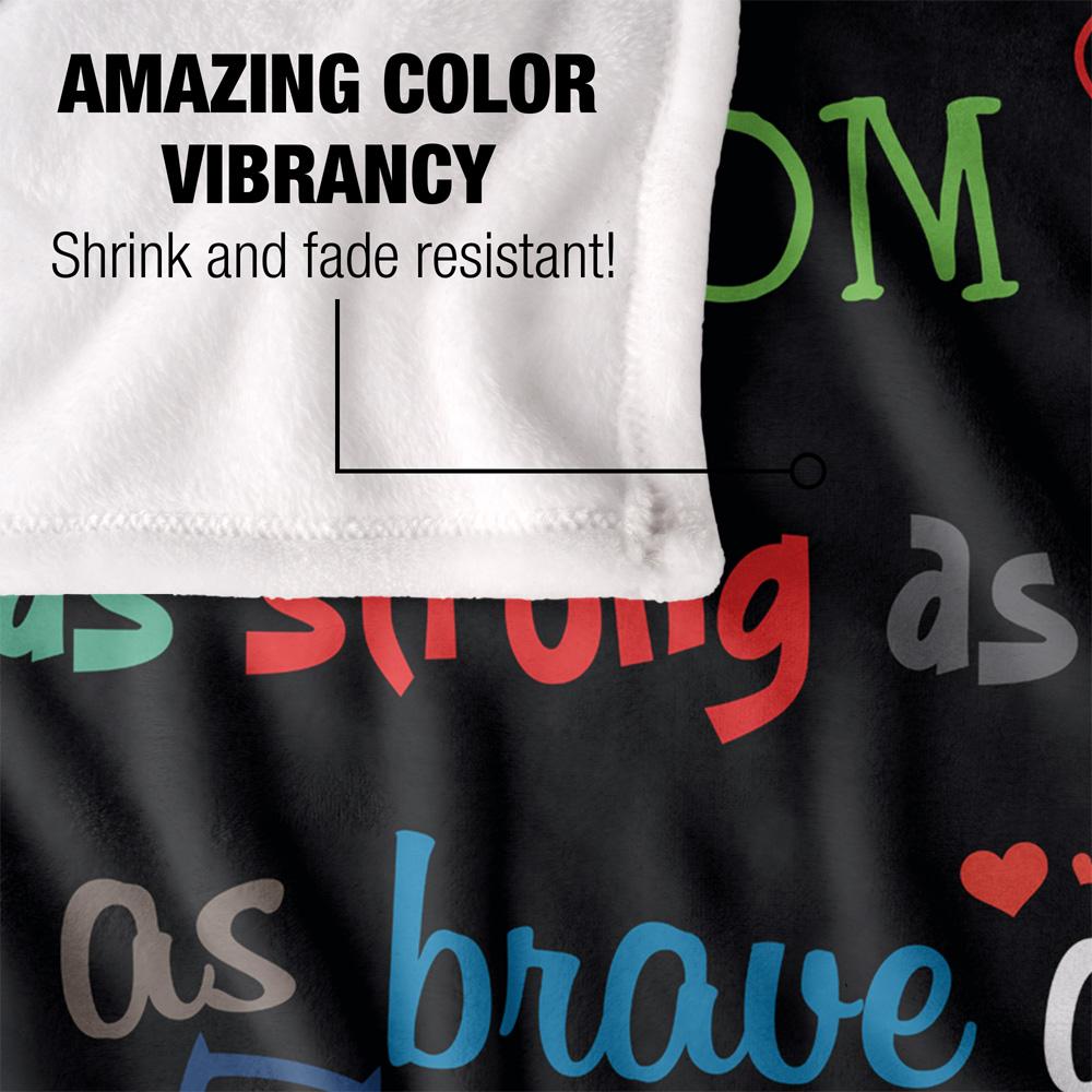 Multicoloured - Lifestyle - Justice League My Mom Is Mothers Day Blanket