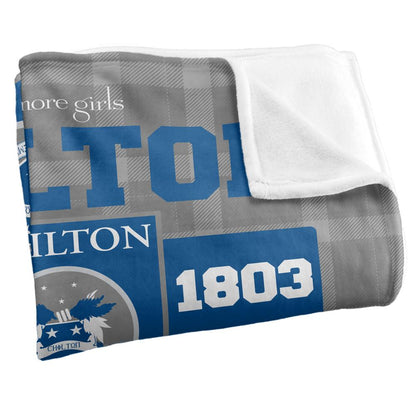 Multicoloured - Back - Gilmore Girls Chilton Prep Blanket