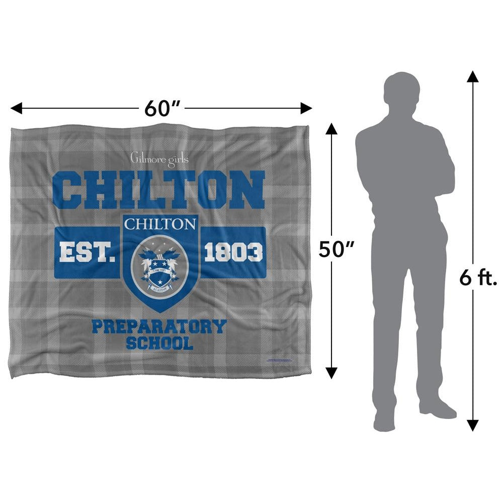 Multicoloured - Pack Shot - Gilmore Girls Chilton Prep Blanket