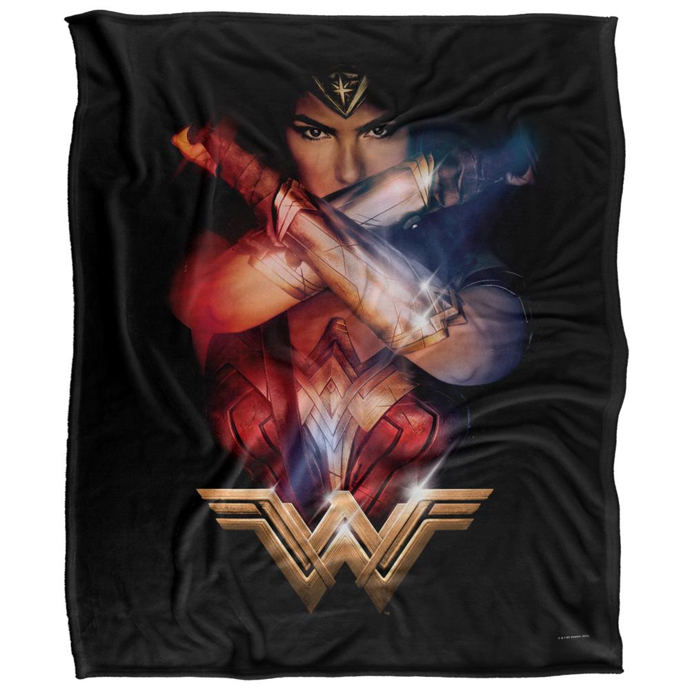 Multicoloured - Front - Wonder Woman Poster Blanket