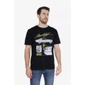 Black - Side - Ford Mens Mustang 1965 T-Shirt