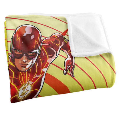 Multicoloured - Back - The Flash Cartoon Blanket