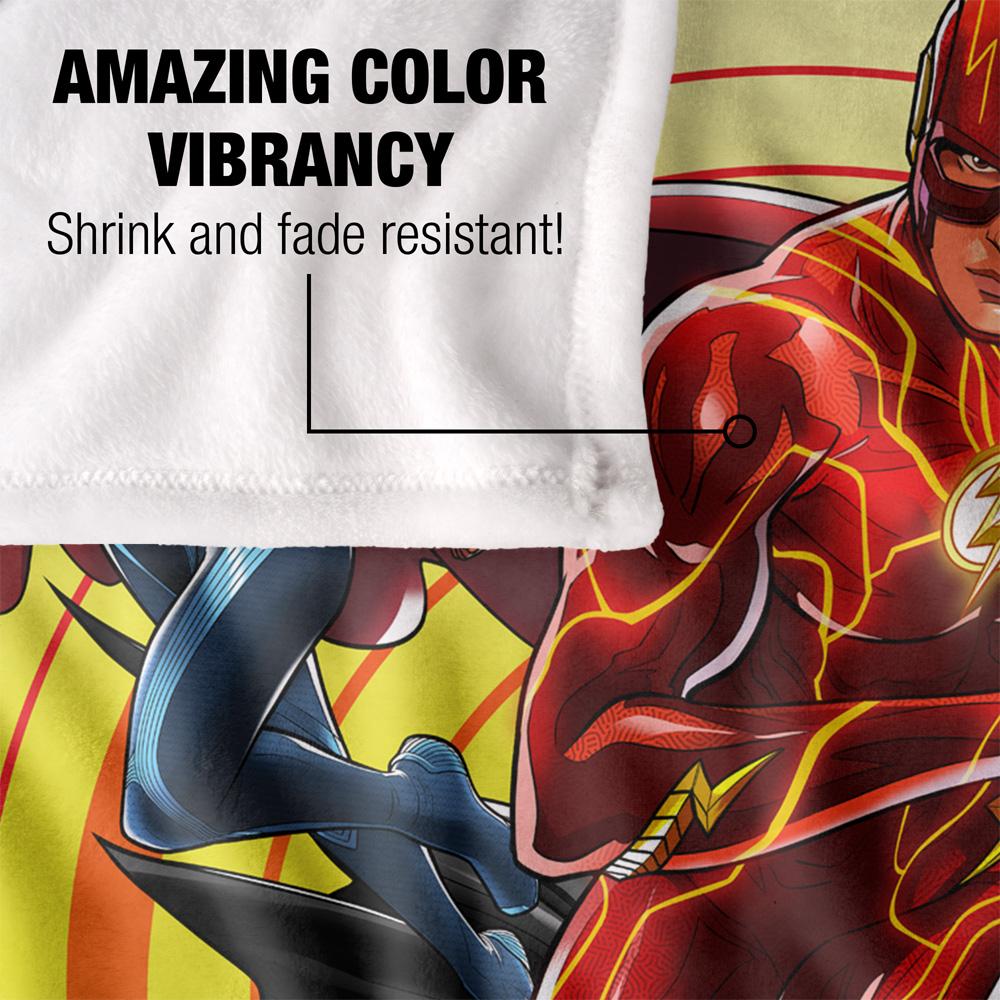 Multicoloured - Lifestyle - The Flash Cartoon Blanket