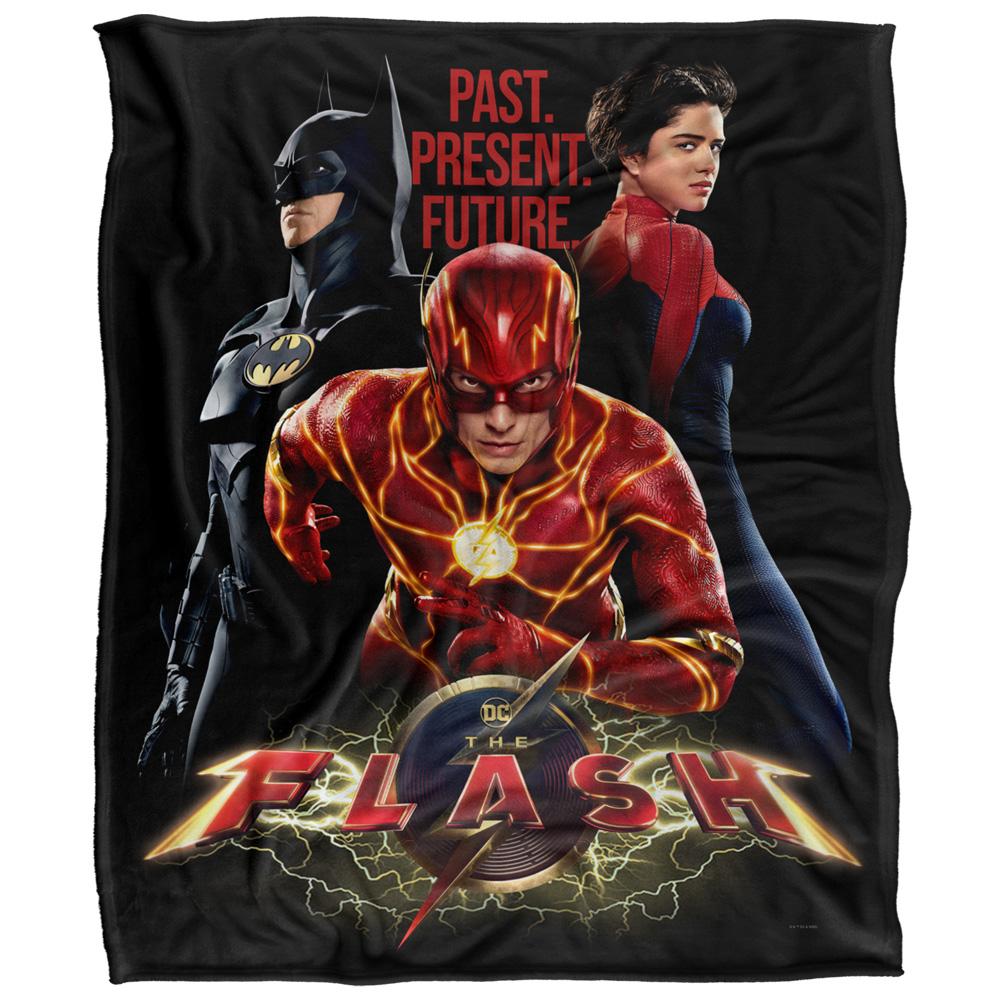 Multicoloured - Front - The Flash Movie Poster Blanket