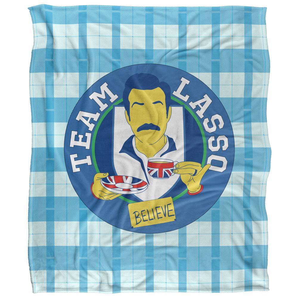 Multicoloured - Front - Ted Lasso Team Lasso Blanket