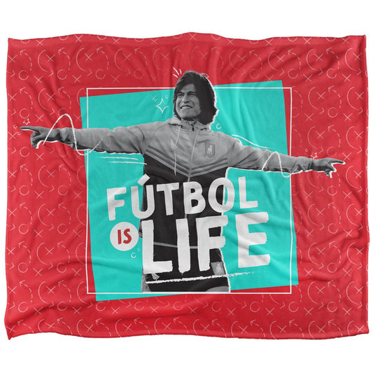 Multicoloured - Front - Ted Lasso Futbol Is Life Blanket