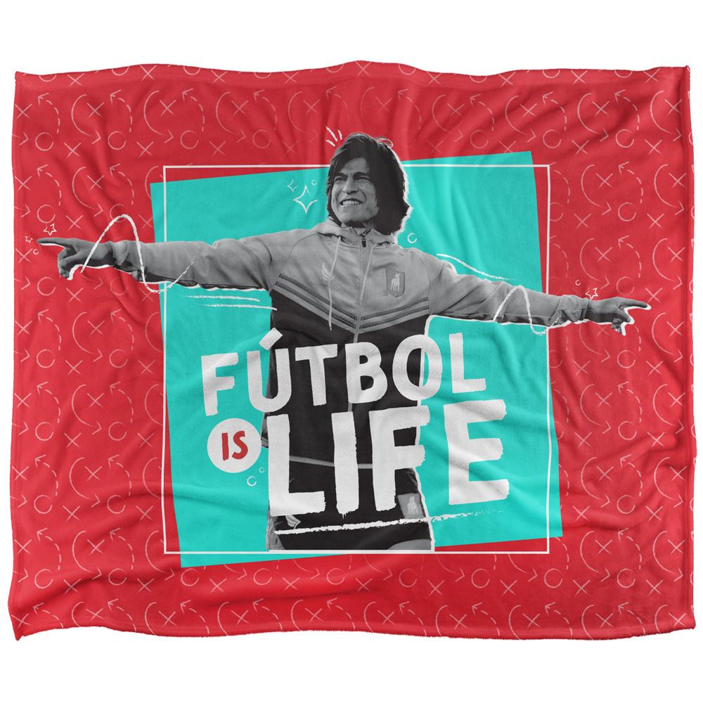 Multicoloured - Front - Ted Lasso Futbol Is Life Blanket