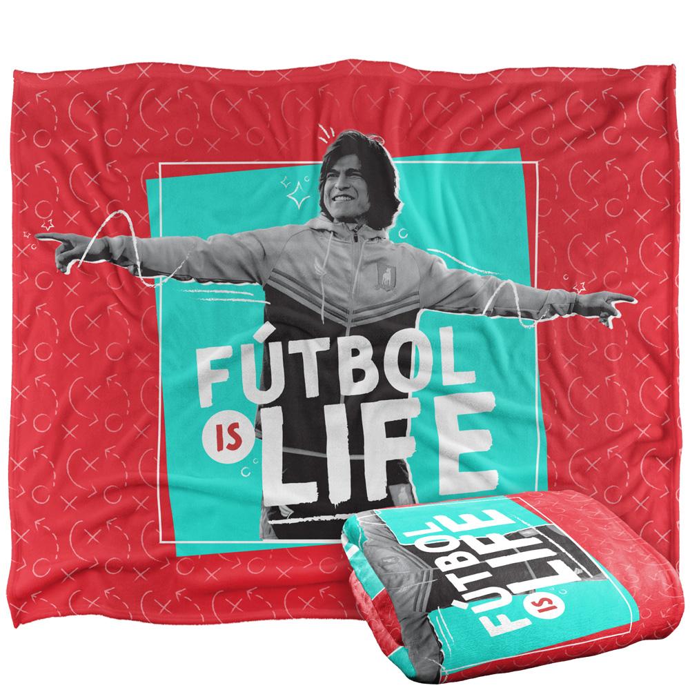 Multicoloured - Side - Ted Lasso Futbol Is Life Blanket