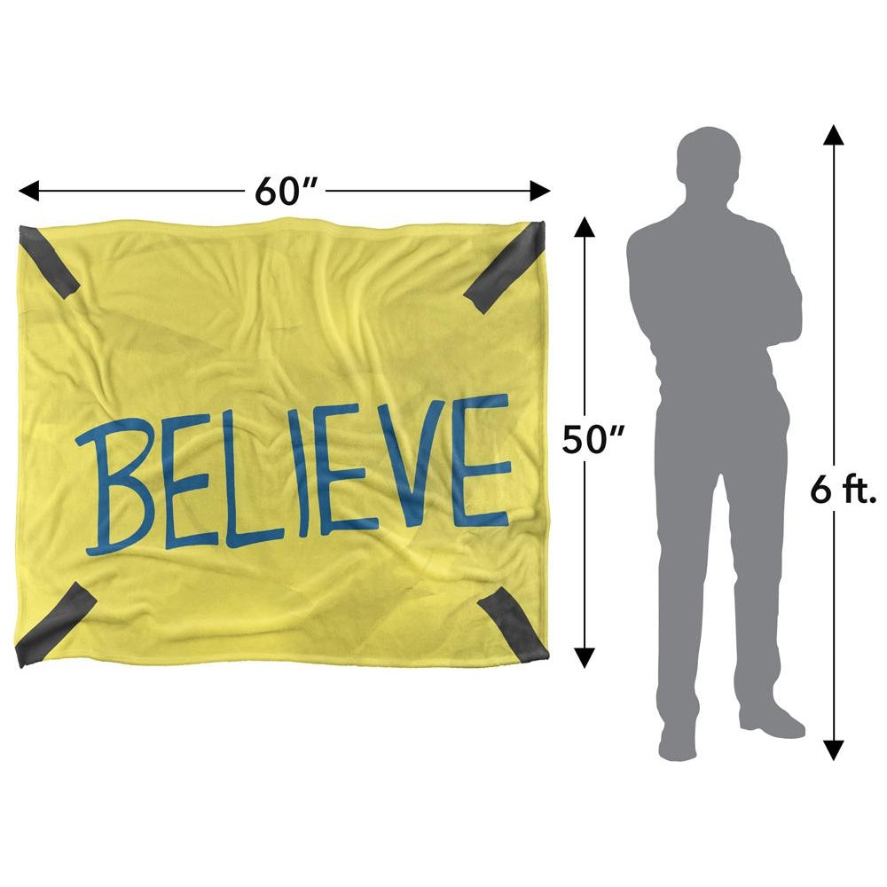 Multicoloured - Pack Shot - Ted Lasso Believe Blanket