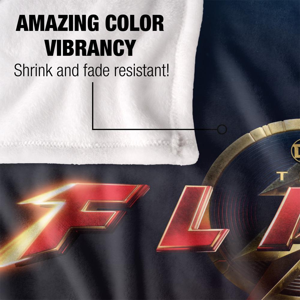 Multicoloured - Lifestyle - The Flash Logo Blanket