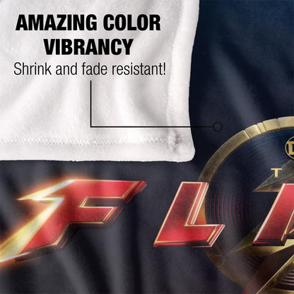 Multicoloured - Lifestyle - The Flash Logo Blanket