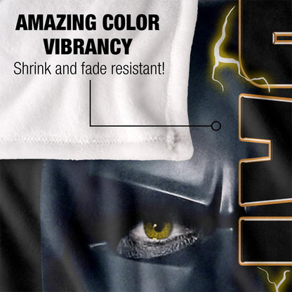 Multicoloured - Lifestyle - The Flash Headshot Batman Blanket