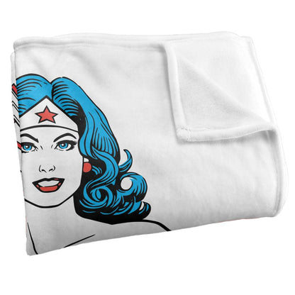 Multicoloured - Back - Justice League Every Mom Is Wonder Woman Blanket