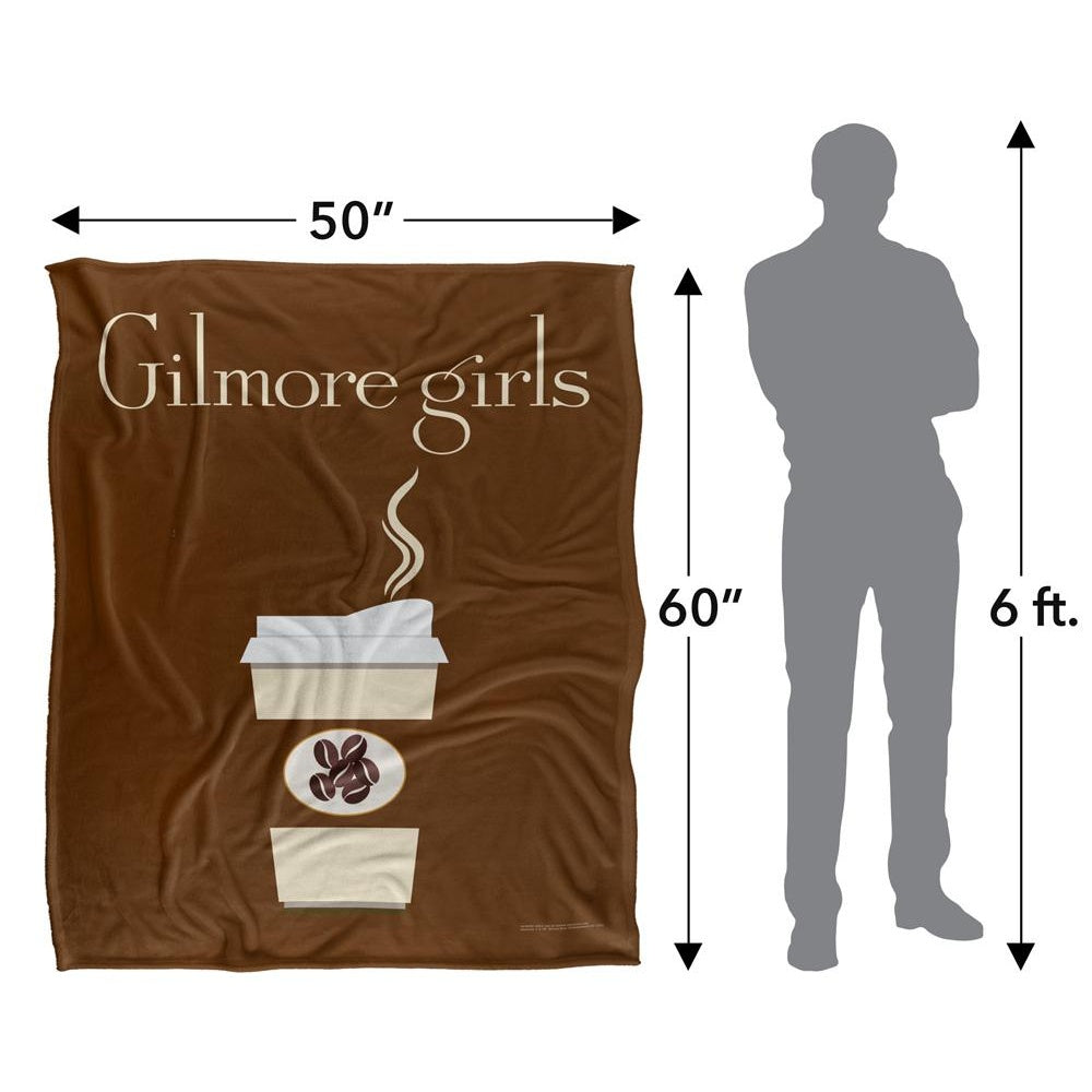 Multicoloured - Pack Shot - Gilmore Girls Coffee Blanket