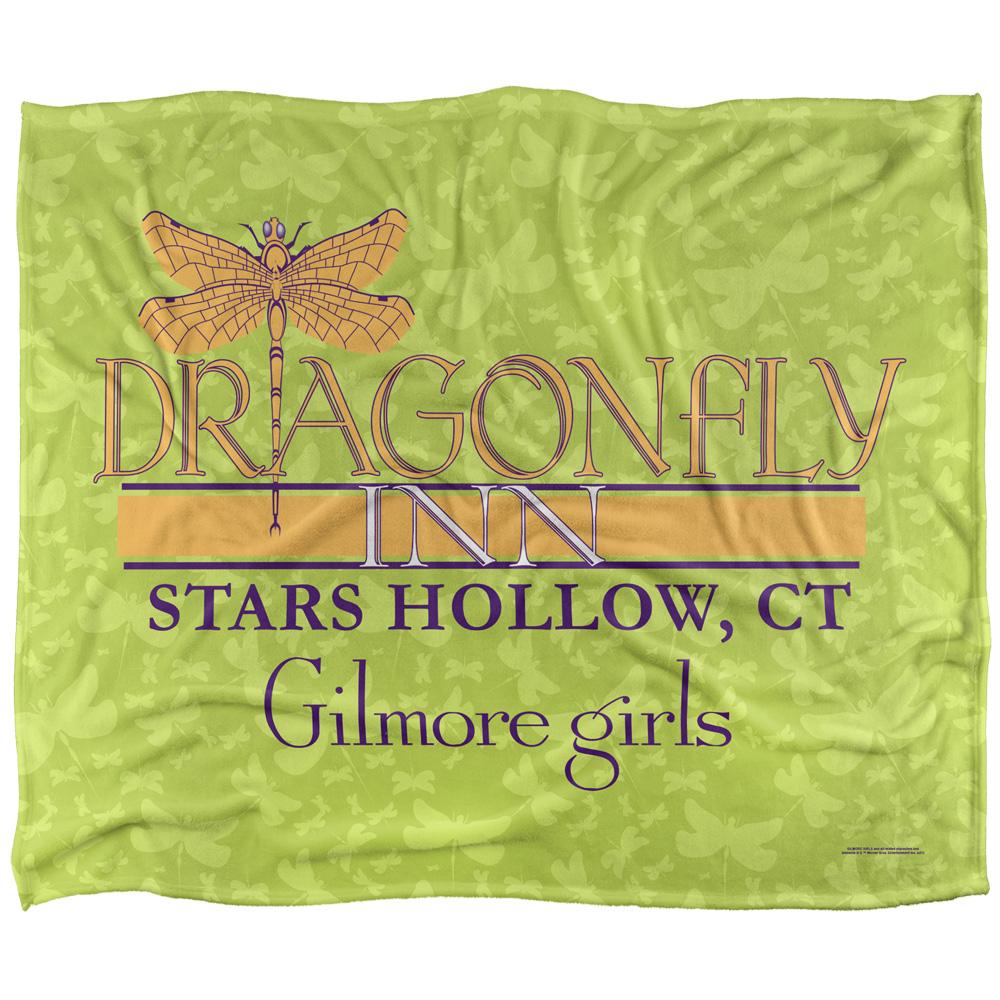Multicoloured - Front - Gilmore Girls Dragonfly Inn Blanket