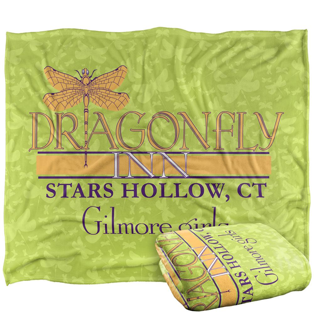 Multicoloured - Side - Gilmore Girls Dragonfly Inn Blanket