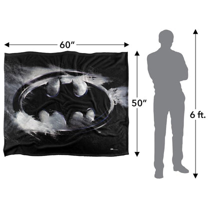 Multicoloured - Pack Shot - Batman Chalk Dust Blanket