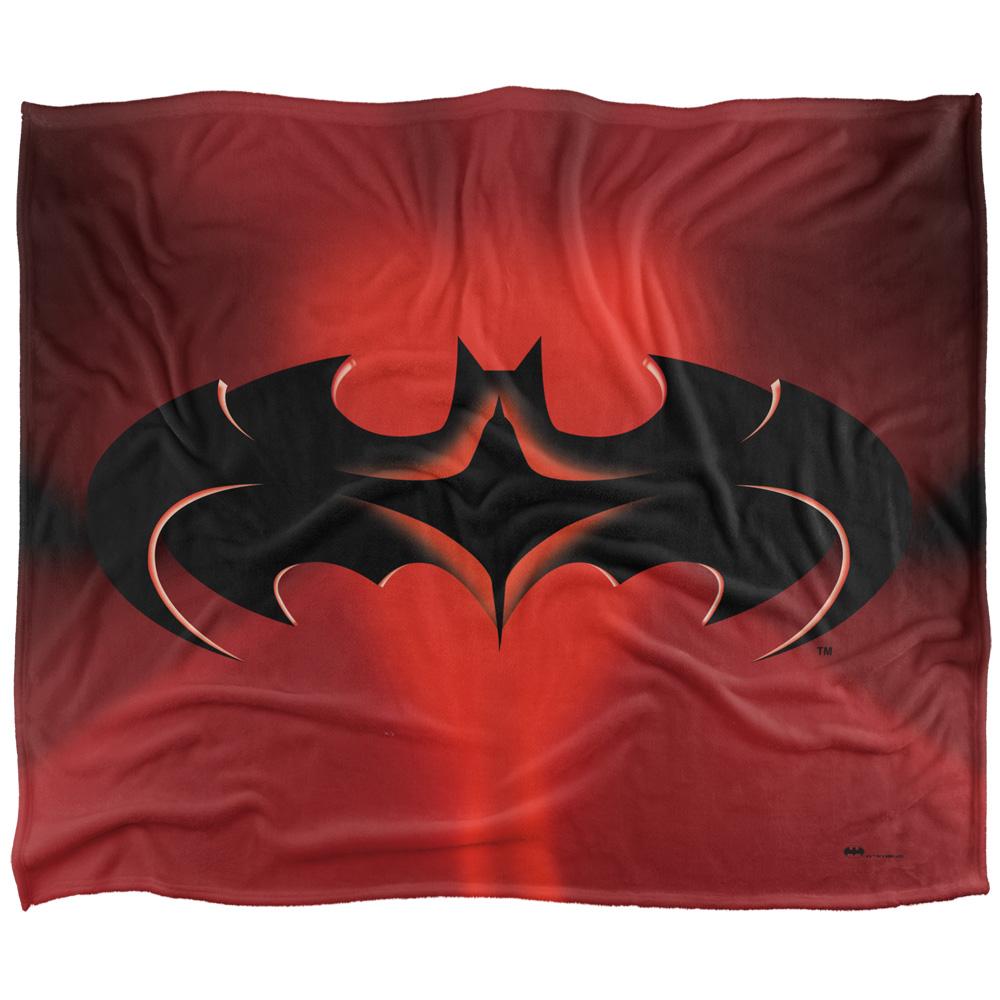 Multicoloured - Front - Batman Logo Nightwing Blanket