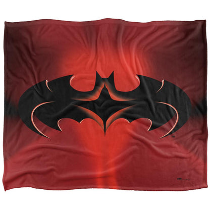 Multicoloured - Front - Batman Logo Nightwing Blanket