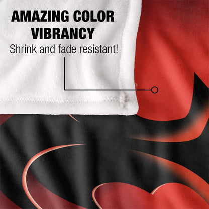 Multicoloured - Lifestyle - Batman Logo Nightwing Blanket