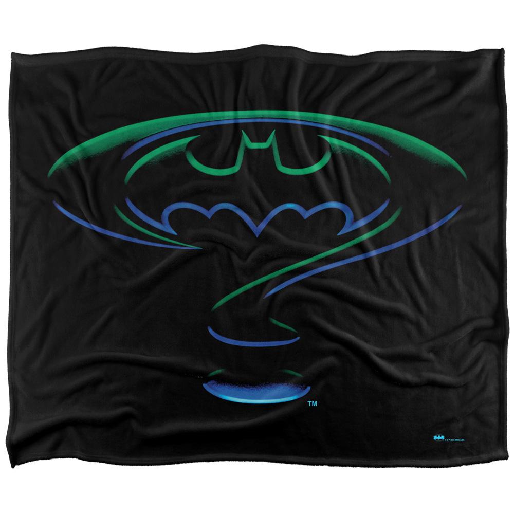 Multicoloured - Front - Batman Question Mark Riddler Blanket