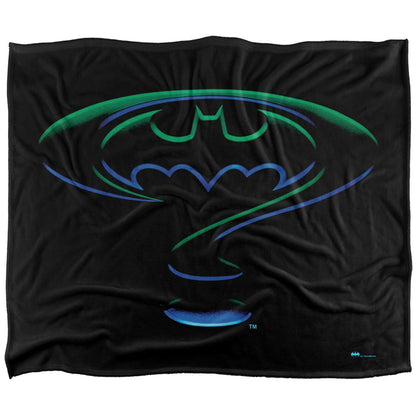 Multicoloured - Front - Batman Question Mark Riddler Blanket