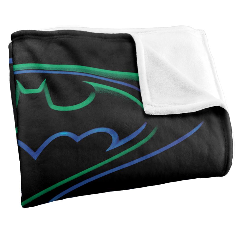 Multicoloured - Back - Batman Question Mark Riddler Blanket