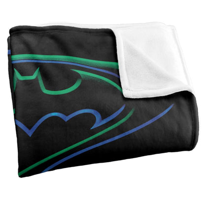 Multicoloured - Back - Batman Question Mark Riddler Blanket