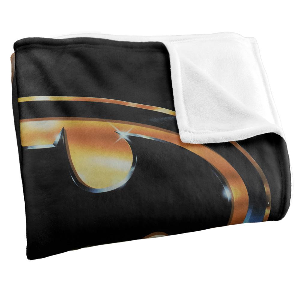 Multicoloured - Back - Batman Golden Logo Blanket