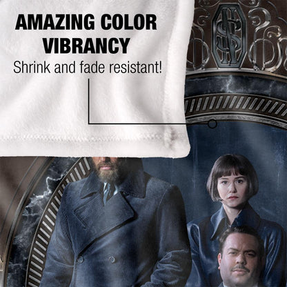 Multicoloured - Lifestyle - Fantastic Beasts: The Crimes of Grindelwald Movie Poster Blanket