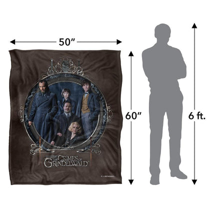 Multicoloured - Pack Shot - Fantastic Beasts: The Crimes of Grindelwald Movie Poster Blanket