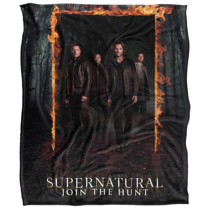Multicoloured - Front - Supernatural Join The Hunt Blanket