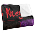Multicoloured - Back - Nightmare On Elm Street Headshot Freddy Krueger Blanket
