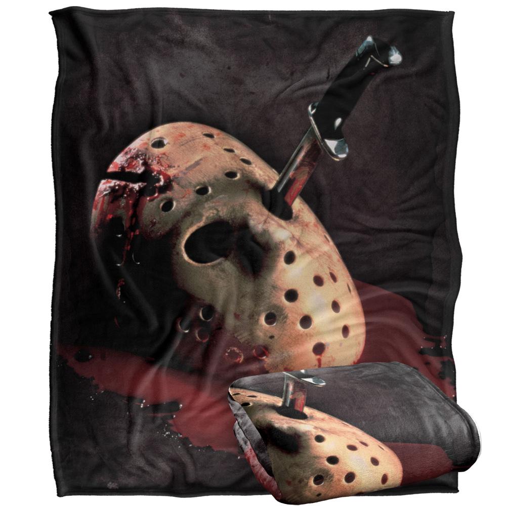 Multicoloured - Side - Friday The 13th Movie Poster Blanket