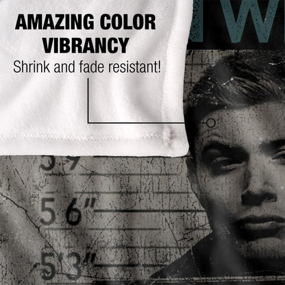Multicoloured - Lifestyle - Supernatural Mugshot Dean Winchester Blanket
