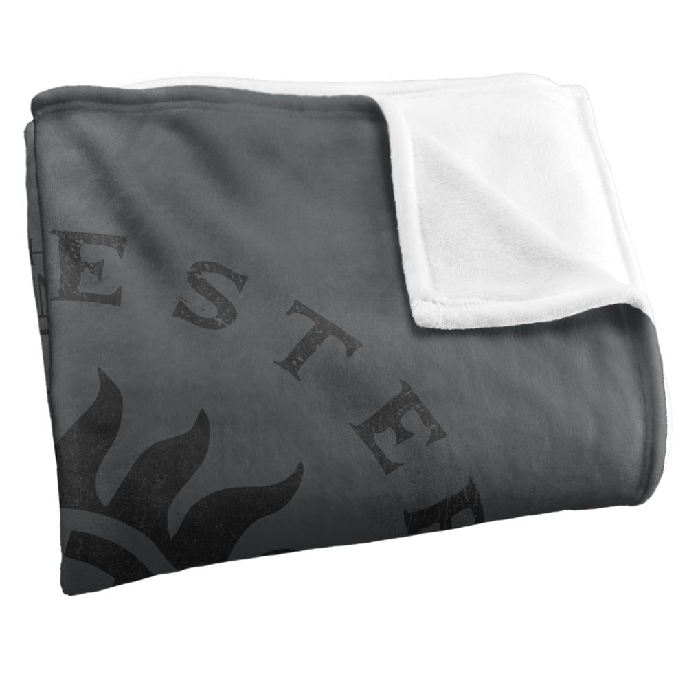 Multicoloured - Back - Supernatural Winchester Bros Logo Blanket