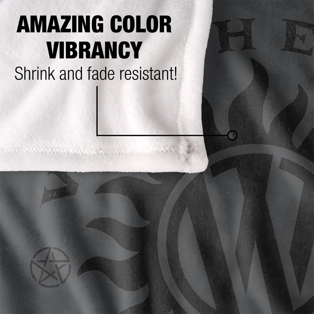 Multicoloured - Lifestyle - Supernatural Winchester Bros Logo Blanket