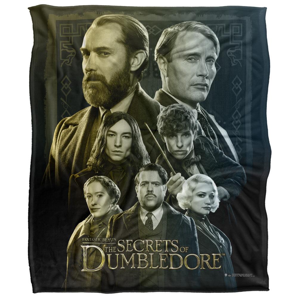Multicoloured - Front - Fantastic Beasts Movie Poster Blanket