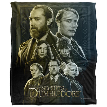 Multicoloured - Front - Fantastic Beasts Movie Poster Blanket